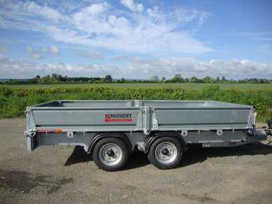 NEW NUGENT 12ft FLAT BED TRAILER     